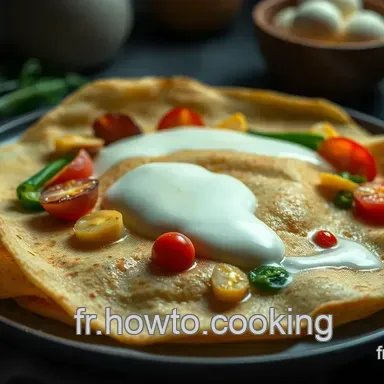 Cr&ecirc;pes V&eacute;g&eacute;tariennes aux L&eacute;gumes Saut&eacute;s : Mon Recette Facile