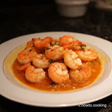 Recette Tha Facile Crevettes &agrave; lAil Coco Minute Fiche recette