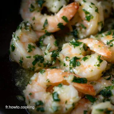 Crevettes Recettes Faciles: Scampi &agrave; la Fran&ccedil;aise! Fiche recette