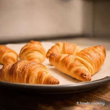 Croissants Ap&eacute;ritifs Fa&ccedil;on Pizza LApro Express Super Facile Fiche recette