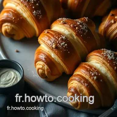 Croissants Pur Beurre: La P&acirc;tisserie Fran&ccedil;aise &agrave; la Maison! Fiche recette