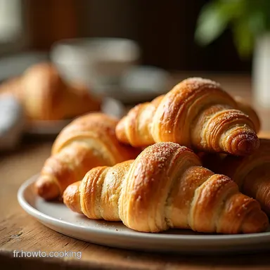 Croissants Sabl&eacute;s Pralin&eacute; LAmour de Grolet &agrave; la Maison Fiche recette