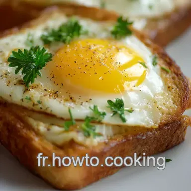 Croque Madame: Le Brunch Parisien Parfait &agrave; la Maison! Fiche recette