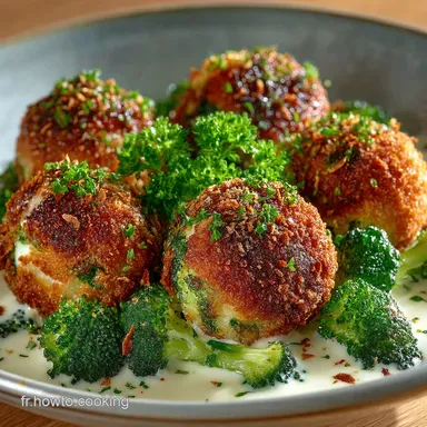Croquettes de Brocoli au Comt&eacute; Le secret dune panure parfaite Fiche recette