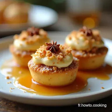 MiniCrumble Pommes Caramel Beurre Sal&eacute; Airfryer Desserts &agrave; lAirfryer