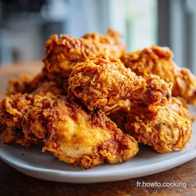 Cuisses De Poulet Au Four Croustillantes Pour 4 Portions Fiche recette