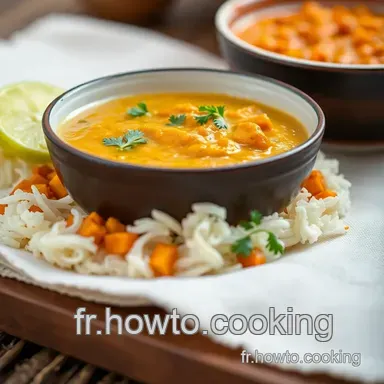 Dahl de Lentilles Facile: Mon Secret pour un Voyage Indien! Fiche recette