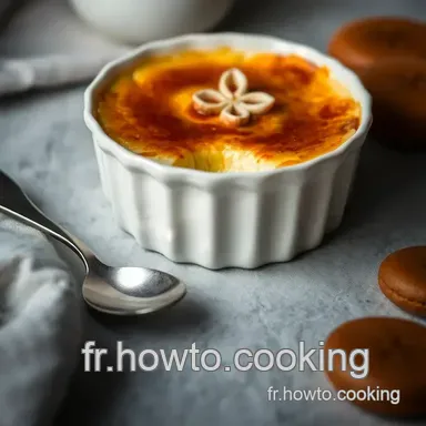 D&eacute;lices sucr&eacute;s IG bas : Ma Cr&egrave;me Br&ucirc;l&eacute;e &agrave; la Vanille R&eacute;invent&eacute;e Fiche recette