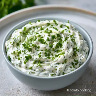 Dip De L&eacute;gumes Au Fromage Blanc Fiche recette