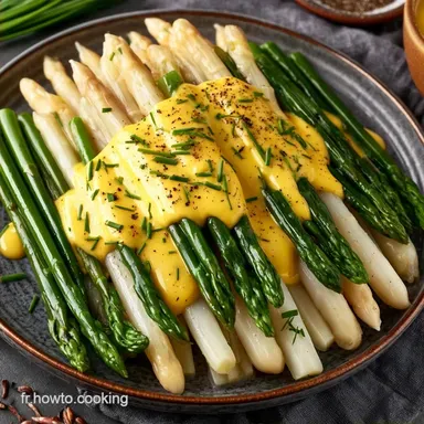 8 recettes d'entr&eacute;es aux asperges sauce hollandaise