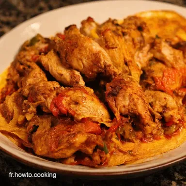 Fajitas Poulet Recette Facile Ma Version TexMex Fiche recette