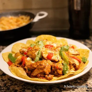 Recette Fajitas Poulet Facile Fiesta TexMex &agrave; la Maison Fiche recette