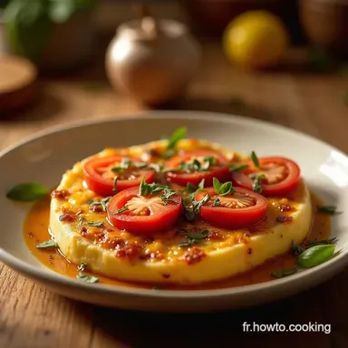 Feta et Tomates au Four Fondantes Recette Express Méditerranéenne Fiche recette