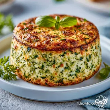 Flan De Courgettes Pour 4 Portions Fiche recette
