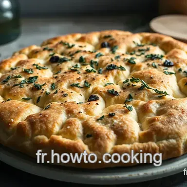 Focaccia &agrave; la Romana : Ma Recette Italienne Facile et Savoureuse