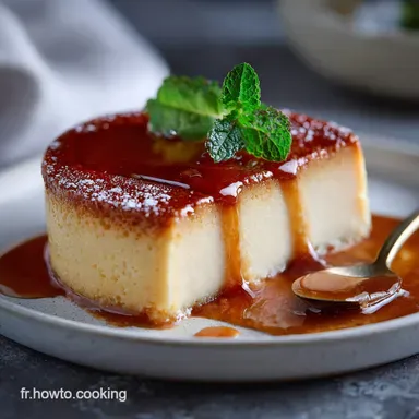 Fondant aux Petits Suisses Lultime g&acirc;teau cr&eacute;meux facile et l&eacute;ger Fiche recette