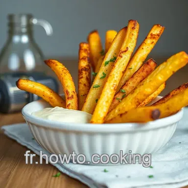 Frites au Four Croustillantes: Ma Recette Facile et Inratable! Fiche recette