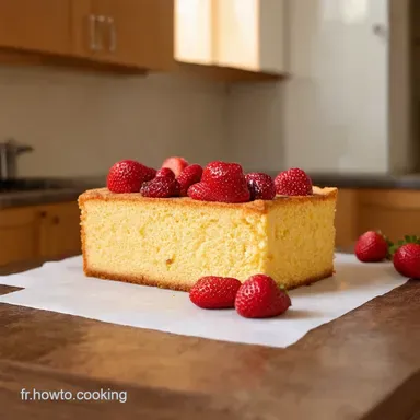 G&acirc;teau aux Fraises Explosion de Go&ucirc;t Ma Recette Facile Fiche recette