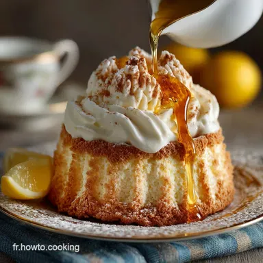 G&acirc;teau Ultra L&eacute;ger au Citron et Ricotta Le Nuage Moelleux &agrave; lItalienne Fiche recette
