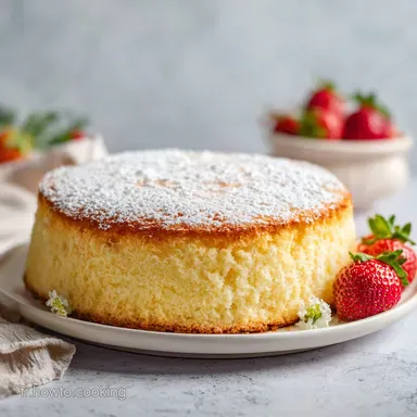 G&acirc;teau au Yaourt Vanille Moelleux pour 8 Personnes Fiche recette