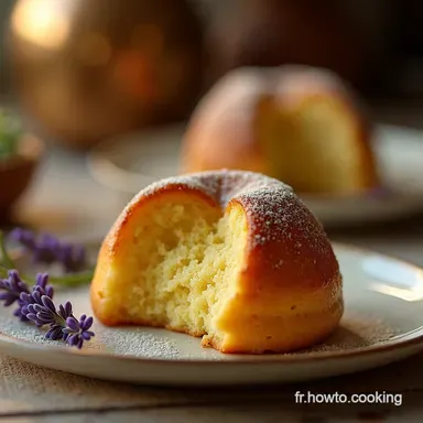 Recette de Gâteaux à la Lavande et aux Amandes Moelleux Provence Fiche recette