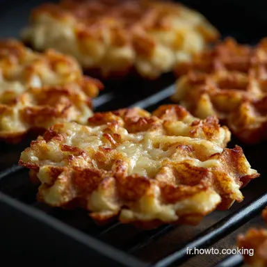 Gaufres aux Pommes de Terre Recette Croustillante au Gruy&egrave;re Fiche recette