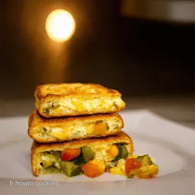 Gaufres de L&eacute;gumes au Fromage Ma Recette Facile Gourmande Fiche recette