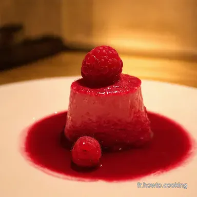 Glace Framboise Maison Facile Recette Sans Sorbeti&egrave;re Fiche recette