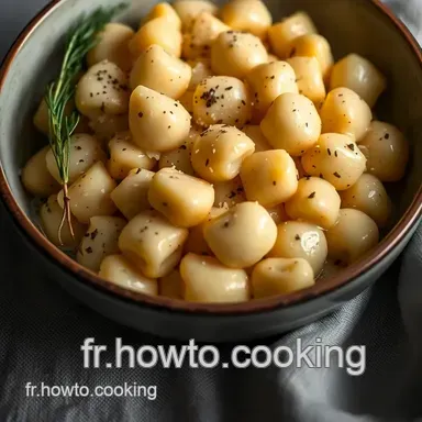 Gnocchi Maison Au Parfum de Truffe : Recette Facile &agrave; Tester Fiche recette
