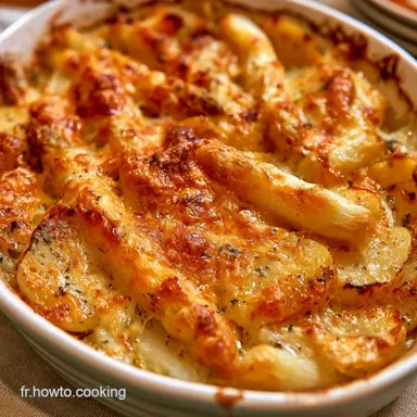 Gratin Asperges Pommes Terre en 45 Min Fiche recette