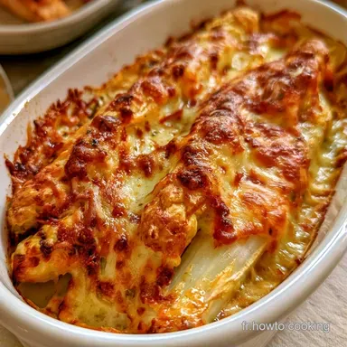 Gratin D'Asperges Blanches en 50 Minutes Fiche recette