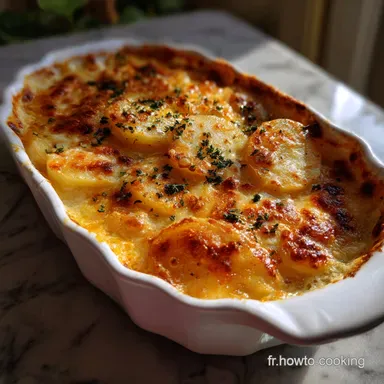 French Cuisine Potato Gratin 2024: Meilleur Gratin Cr&eacute;meux Fiche recette
