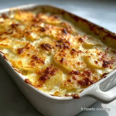 Recette Gratin Dauphinois Rapide en 45 Min Fiche recette