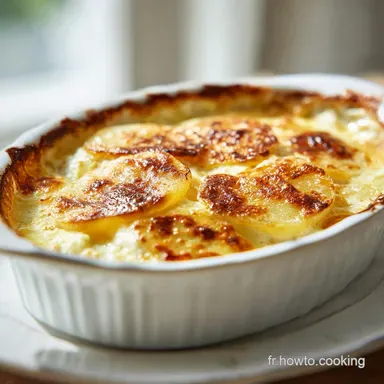 Gratin Dauphinois &agrave; l'Ancienne Recette Facile pour 6 Fiche recette