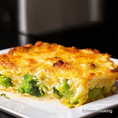 Gratin de Brocoli Recette Facile et Gourmande Fiche recette