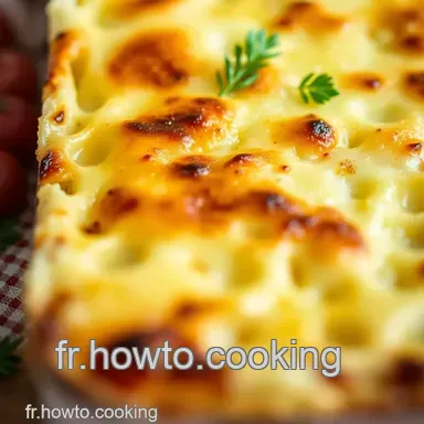 Chou Fleur Recette Facile: Gratin Cr&eacute;meux comme chez Maman ! Fiche recette