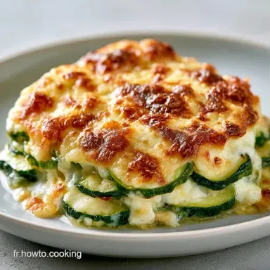 Gratin De Courgettes Pour 4 Personnes Fiche recette