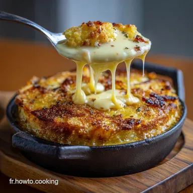 Gratin de Pommes de Terre Fa&ccedil;on CroqueMonsieur Recette Ultime Cr&eacute;meuse Fiche recette