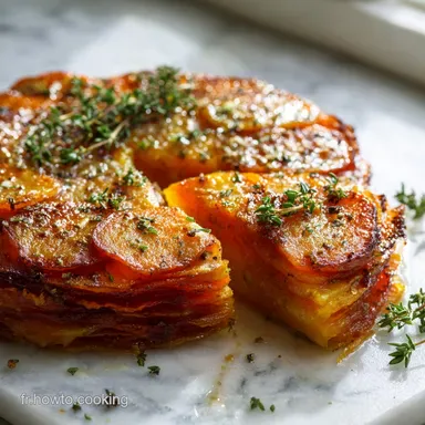 Gratin L&eacute;ger aux Carottes La Recette Maison Cr&egrave;meuse et Sant&eacute; Fiche recette
