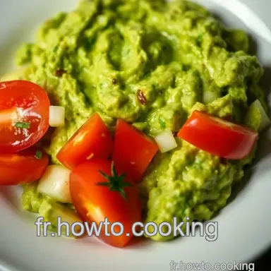 Guacamole Recette Facile: L'Ap&eacute;ro Parfait! Fiche recette
