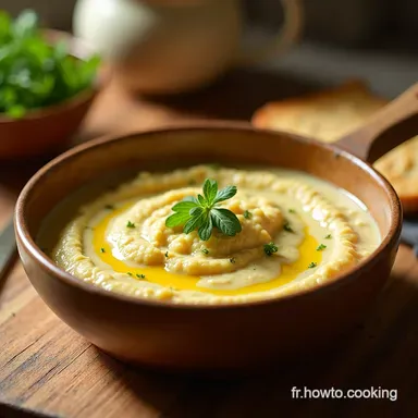 Houmous de Haricots Blancs Facile Ma Recette Velout&eacute;e Fiche recette