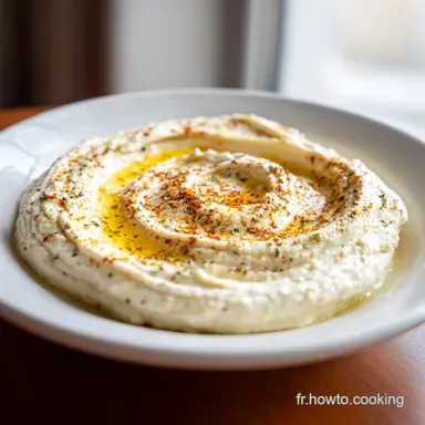 Recette Houmous Traditionnel Libanais en 1 Heure Fiche recette