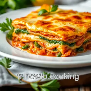 La Lasagne V&eacute;g&eacute;tarienne Proven&ccedil;ale: Un D&eacute;lice Facile! Fiche recette