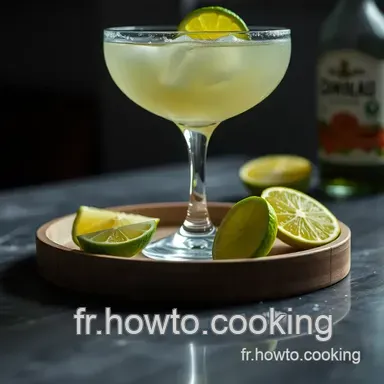 La Margarita Classique: Un Avant-Go&ucirc;t du Soleil Mexicain Fiche recette