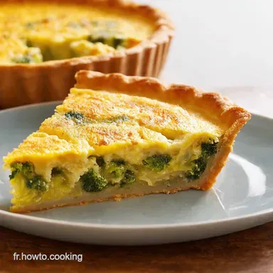 Quiche BrocoliComt&eacute; Facile Le Brunch Parfait Fiche recette