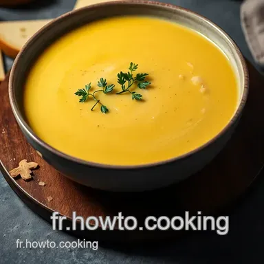 Soupe Chou-Fleur R&ocirc;ti au Cheddar: Le R&eacute;confort &agrave; la Fran&ccedil;aise! Fiche recette