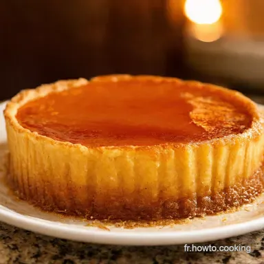 La Tarte au Flan de GrandM&egrave;re Un Go&ucirc;t dEnfance Fiche recette