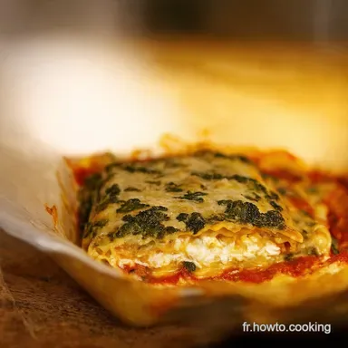Lasagne Ricotta Épinard Ma Recette Facile et Gourmande Fiche recette