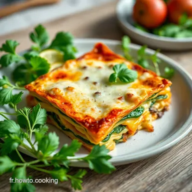 Lasagnes aux L&eacute;gumes Frais : Un Rayon de Soleil dans Votre Assiette Fiche recette