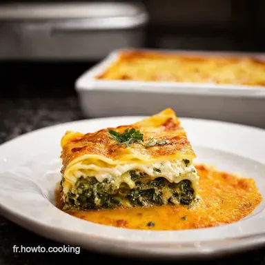 Lasagne &Eacute;pinard Ricotta Le Plat Familial Facile Fiche recette